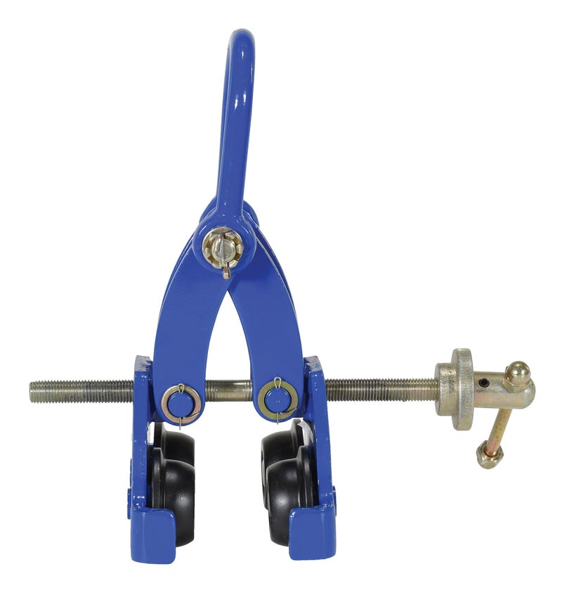 Vestil QIT-4 Steel Quick Install Manual Trolley 6-3/4 In. x 14-1/8 In. x 12 In. 4000 Lb. Capacity Blue - Image 3