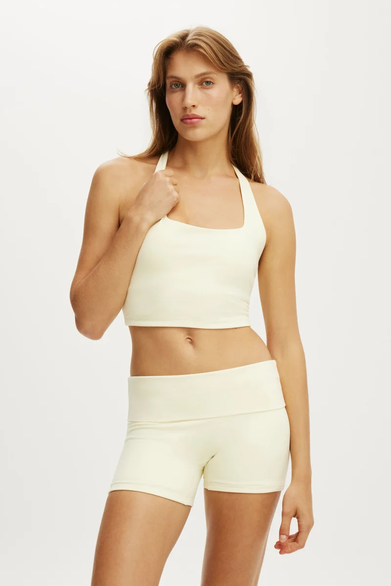 Cotton On  ULTRA SOFT ROLL OVER SHORTIE SHORT for Women | Best Price UAE