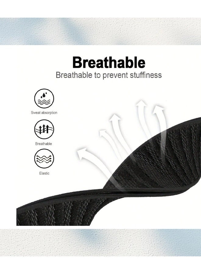 Breathable Stretchy Nylon Replacement Wrist Compatible with Whoop Strap 5.0 MG, Ultra-Soft Sweatproof, Sports Loop Strap for Men & Women with Metal Frame Connector - Image 2