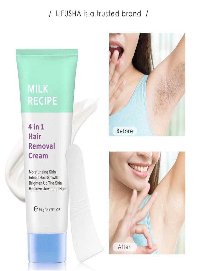 Generic - Milk RECIPE 4 in 1 REMOVER CREAM 70g - Image 1