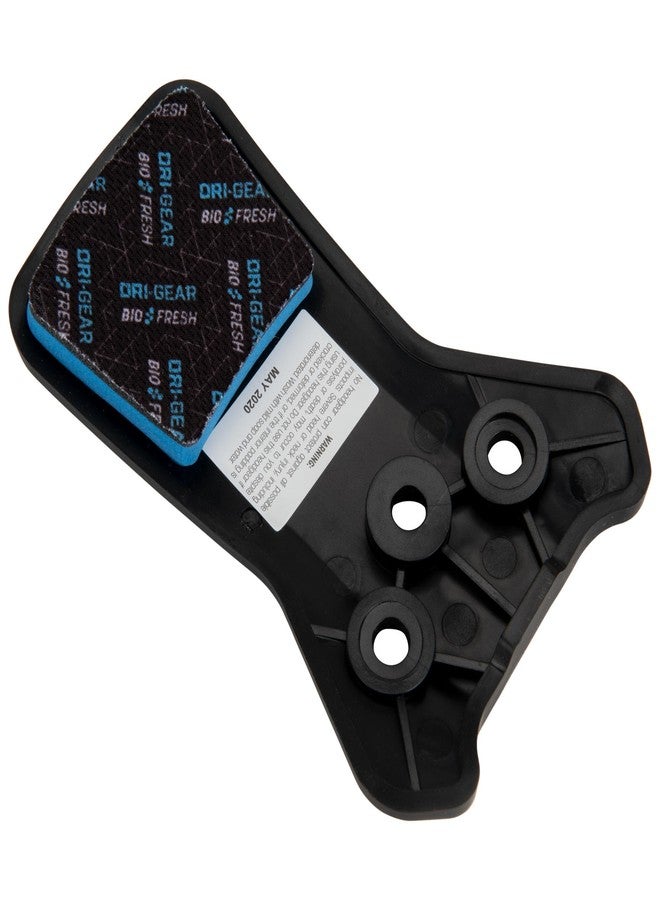 Champro HX Two-Tone Jaw Guard, Black,White, Model Number: HX2GB - Image 2