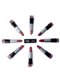 IDIVA Matte Lipstick, 8 different colors, long lasting up to 16 H  - Image 5