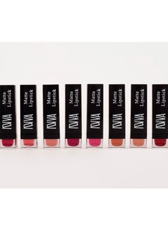 IDIVA Matte Lipstick, 8 different colors, long lasting up to 16 H  - Image 4