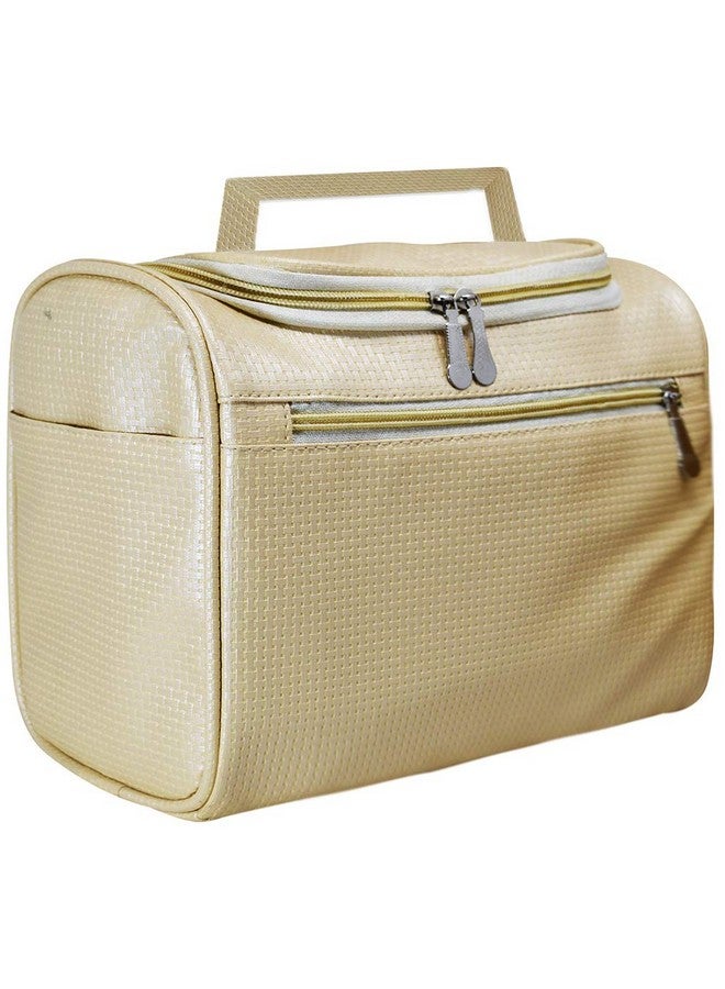 Adbeni Multifunctional Extra Large Cosmetic Bag for Travel | Waterproof Household Grooming Kit Storage | Makeup Organisers for Accessories for Men & Women(Cream) - Image 1