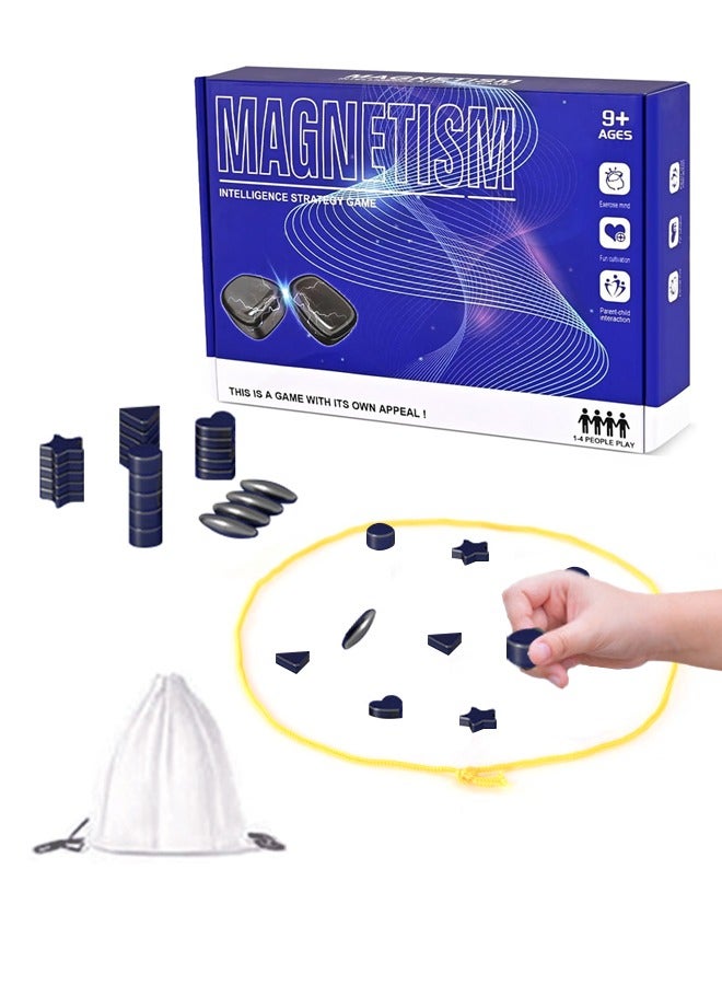 Magnetic Chess Game Set, Magnetic Game with Storage Bag, Perfect for Travel, Camping, and Home Use  - Image 1