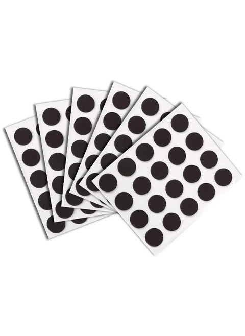 120 Pcs Round Magnets with Adhesive Backing Flexible Self Adhesive Magnets for Crafts Small Sticky Magnetic Dots for Hanging Light Objects DIY School Office Home