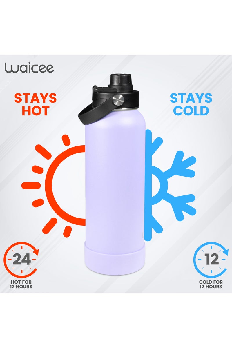 WAICEE Thistle Purple Reusable Bottle – 40oz / 1200ml - Image 3