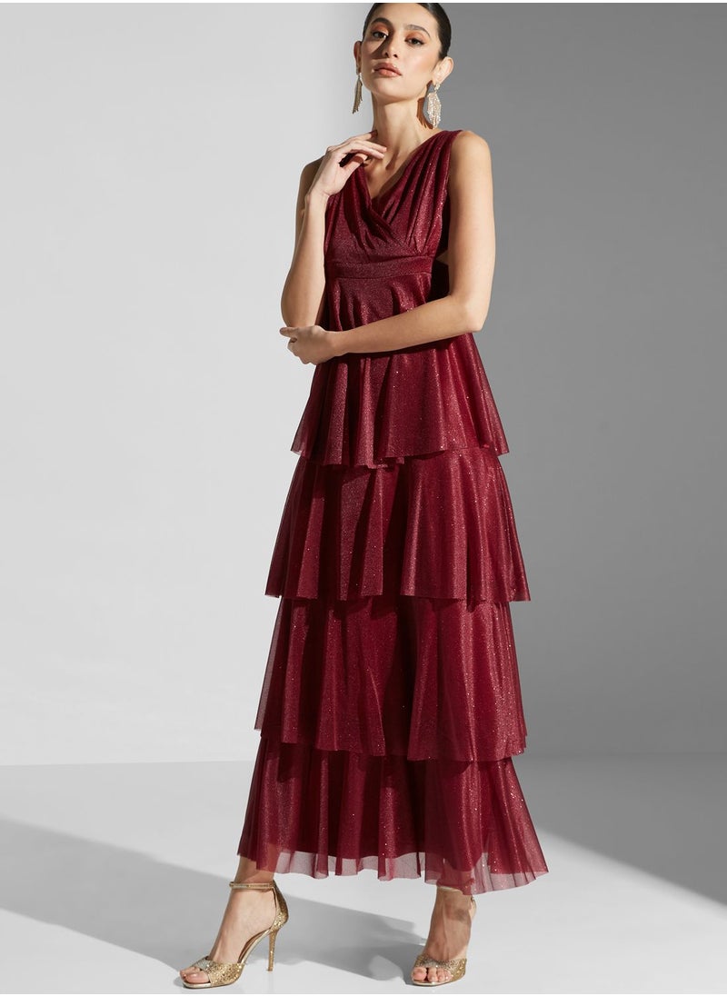 Ella Limited Edition - Layered Shimmer Dress - Image 1