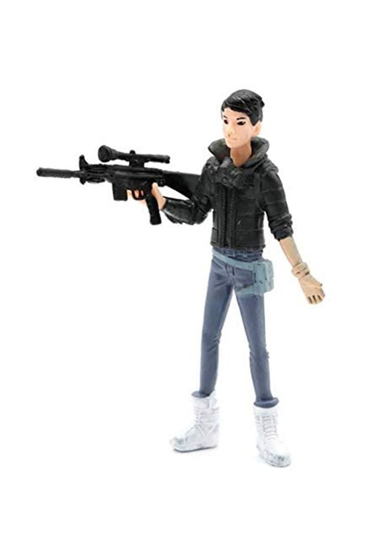 Generic - 8pcs/set Fortnite Toys Anime Ornament Fortnite Action Figure Model Doll Toy height 4.5inch - Image 1