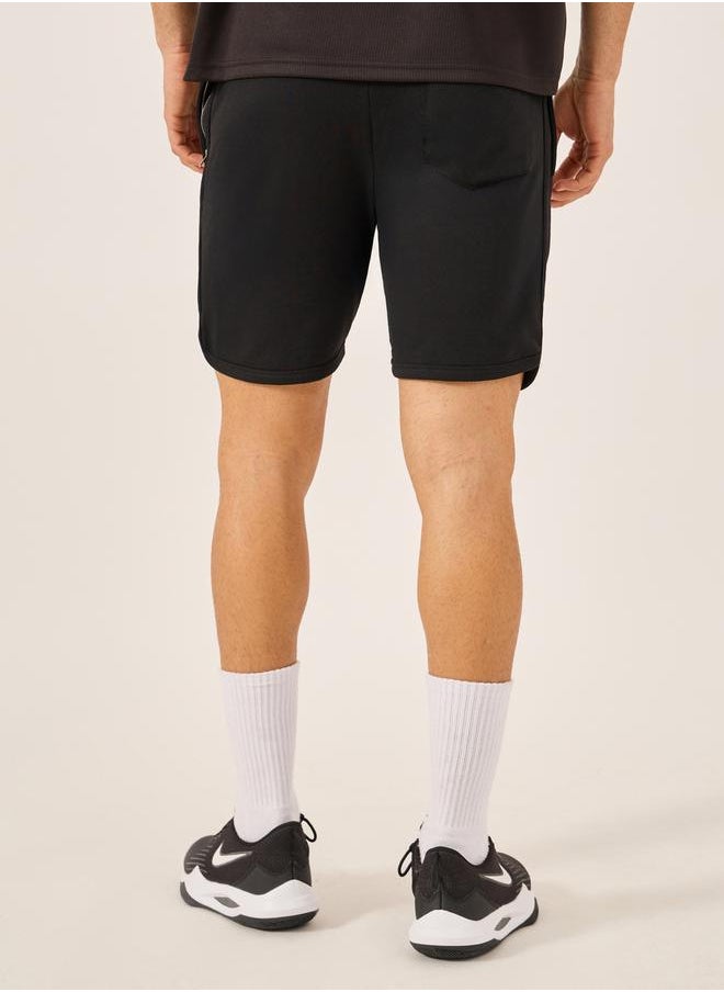 Styli Fleece Cycling Shorts with Drawstring  - Image 4