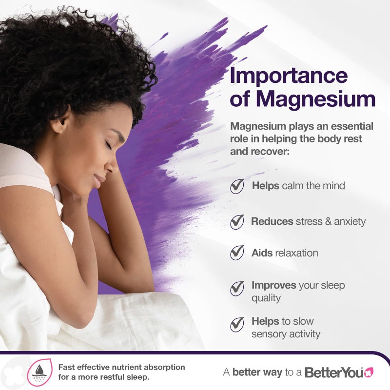 BetterYou Magnesium Sleep Mineral Bath Flakes - Mineral Bath Salts for Muscle Relaxation - Soothing Sore Muscle Soak - Natural Vegan Formula - 2.3 lb - Image 2