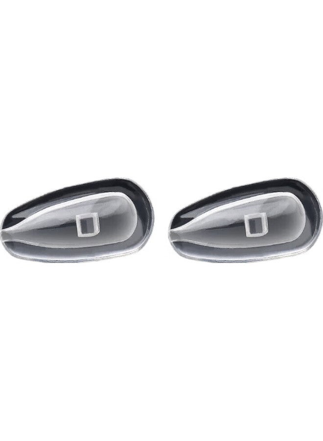 DRATRA Eyeglasses Nose Pads, Air Cushion Silicone, Anti-Slip, Anti-Fall, Metal Titanium Nose Bridge Pads, Repair Accessories, Screwdriver Tool Set - Image 2