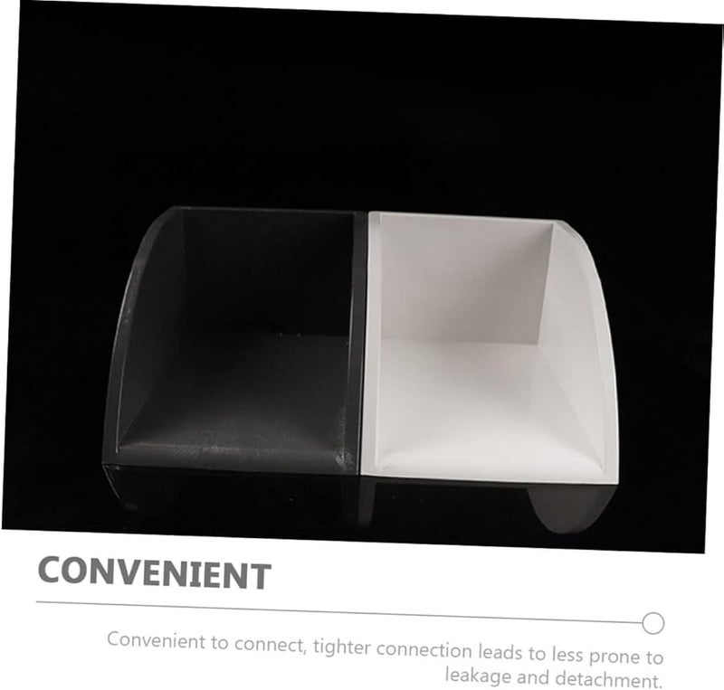 مصفاة تصريف مياه الأمطار الرمادية 26 × 17.5 سم لمجموعة تحويل مياه المزاريب، لمنع الفيضانات وجمع المياه - Image 4