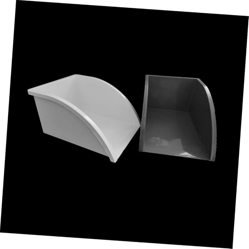 مصفاة تصريف مياه الأمطار الرمادية 26 × 17.5 سم لمجموعة تحويل مياه المزاريب، لمنع الفيضانات وجمع المياه - Image 5