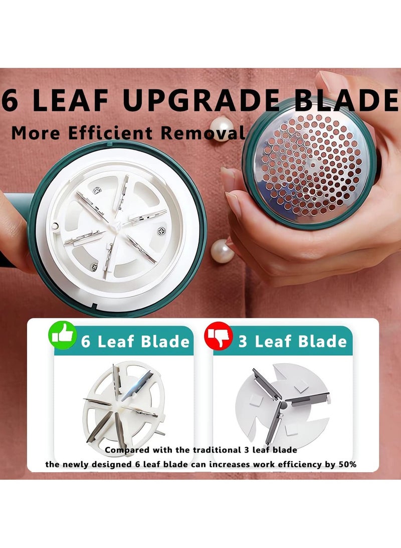 مكشطة كهربائية ، مكشطة المكشطة كهربائية ، مكشطة النسيج ، قابلة للشحن غسالة - المحمولة عالية الكفاءة ، ومناسبة جدا سترة ، بطانية ، والديكور الداخلي ، ( مجموع 4 شفرات ) الأخضرنسيج ، قابلة للشحن غسالة - المحمولة عالية الكفاءة ، ومناسبة جدا سترة ، بطانية ، والديكور الداخلي ، ( مجموع 4 شفرات ) الأخضر - Image 3