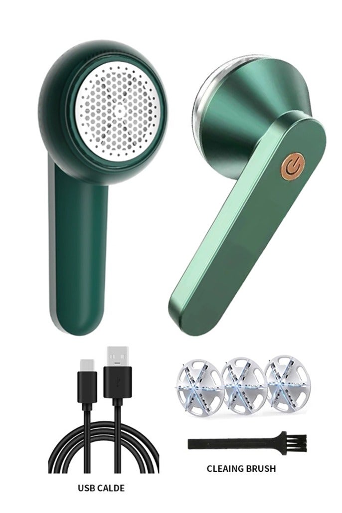 مكشطة كهربائية ، مكشطة المكشطة كهربائية ، مكشطة النسيج ، قابلة للشحن غسالة - المحمولة عالية الكفاءة ، ومناسبة جدا سترة ، بطانية ، والديكور الداخلي ، ( مجموع 4 شفرات ) الأخضرنسيج ، قابلة للشحن غسالة - المحمولة عالية الكفاءة ، ومناسبة جدا سترة ، بطانية ، والديكور الداخلي ، ( مجموع 4 شفرات ) الأخضر - Image 1