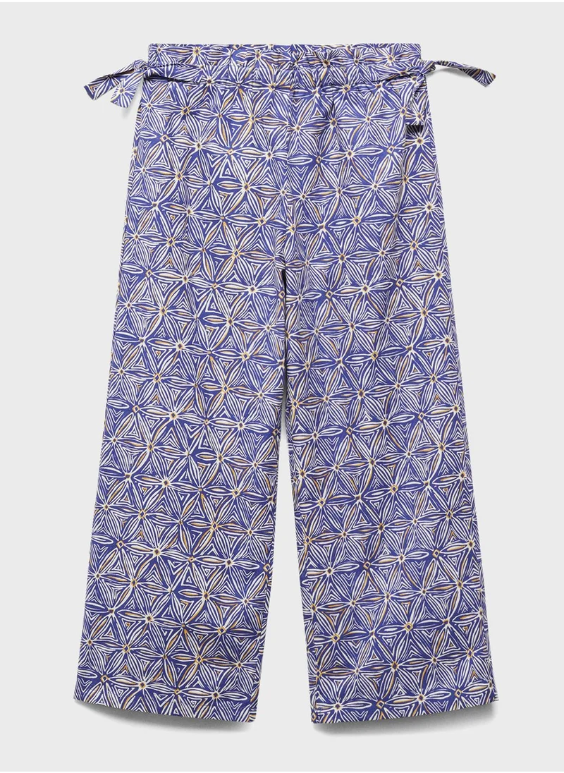 مانجو Kids Printed Trousers