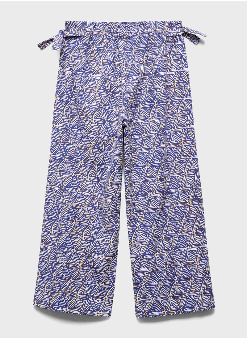 مانجو Kids Printed Trousers