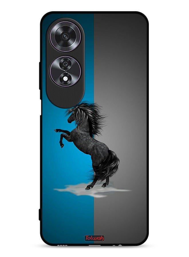 Tolwak Oppo A60 Protective Case Cover Horse Art - Image 1