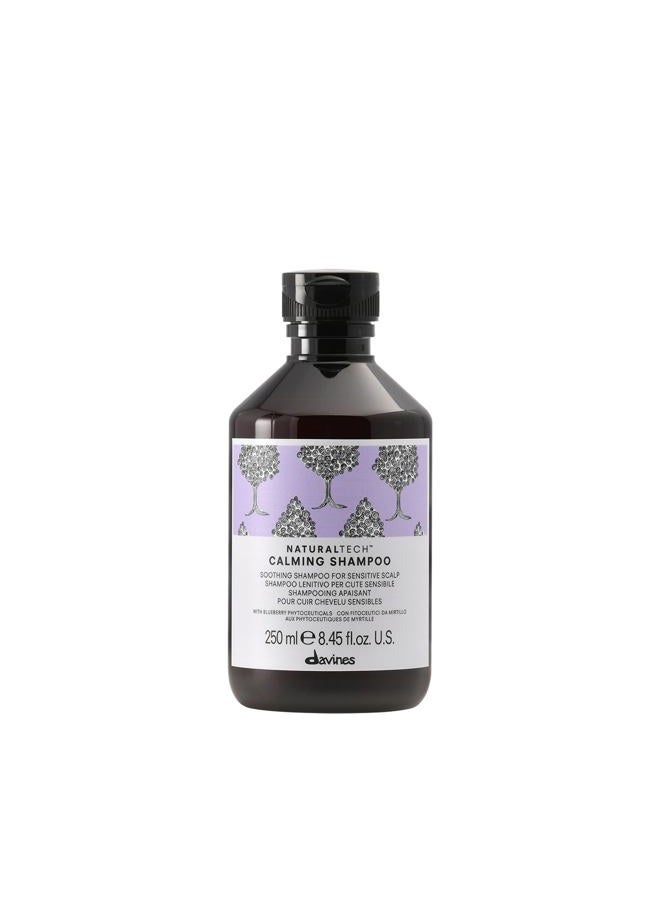 Davines Naturaltech CALMING Shampoo, Gentle Cleansing While Relieving Itch In Sensitive Scalps, 8.45 Fl. Oz. - Image 1