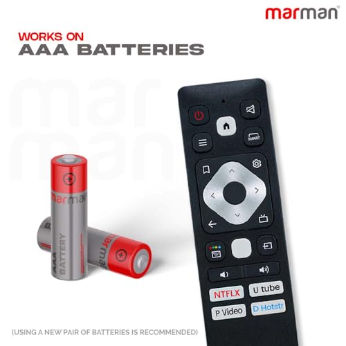 marman® Compatible with Acer Tv Remote Control Suitable for I and P Series 4K FHD UHD LED HD Ready Android TV Without Voice Command - Match Remote Key by Key with Existing Remote Control - Image 3
