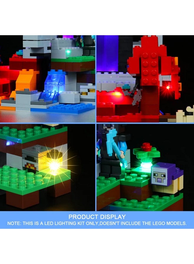 Vonado Led Light Kit For Lego The Ruined Portal 21172 Diy Lighting Compatible With Minecraft Lego Sets 21172 (No Lego Building Toy) Creative Gfits For Kids Birthday - Image 4