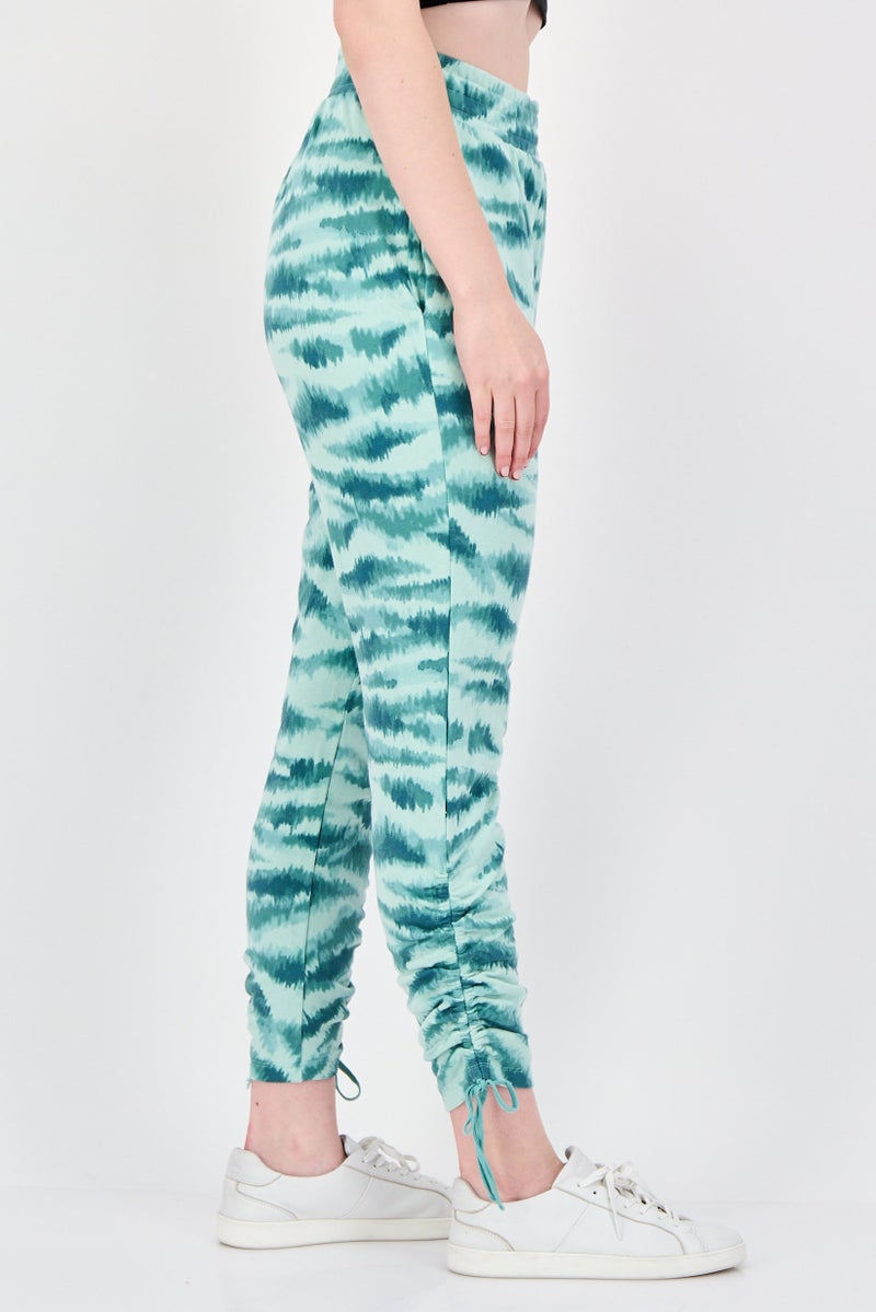 INC Women Regular Fit Tie Dye Jogger Pants, Multicolor - Image 3