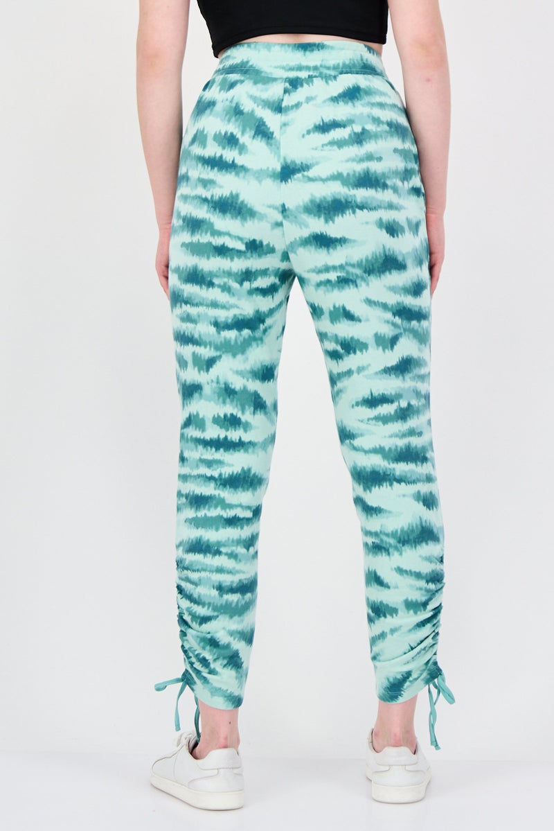 INC Women Regular Fit Tie Dye Jogger Pants, Multicolor - Image 4