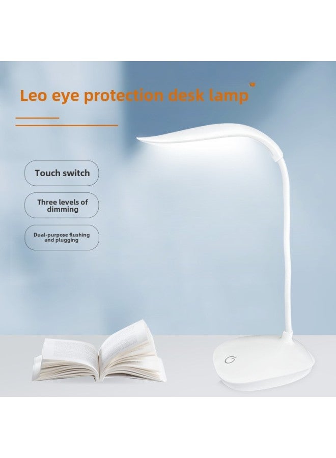 مصباح مكتبي لحماية العين من Led للأطفال، مصباح مكتبي للقراءة والدراسة، مصباح مكتبي لشحن الطلاب بجانب السرير، مصباح مكتبي بالجملة، اللون: المكونات باللون الأزرق (محاصر) - Image 3