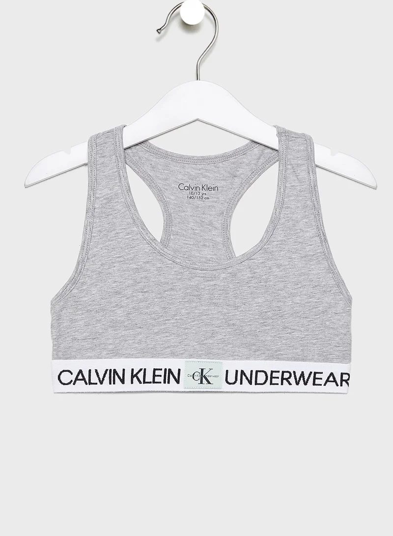 CALVIN KLEIN Teen 2 Pack Logo Bra