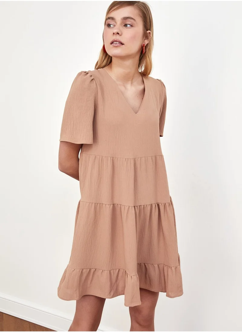 trendyol Tiered Hem Dress