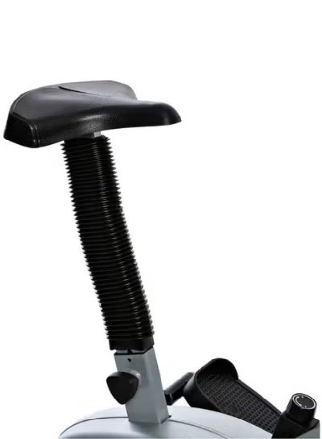 Fitness World An advanced 3-in-1 exercise bike with a rotating disc for waist sculpting and dumbbells, an Orbitrek sports device with a smart LCD screen - Image 5