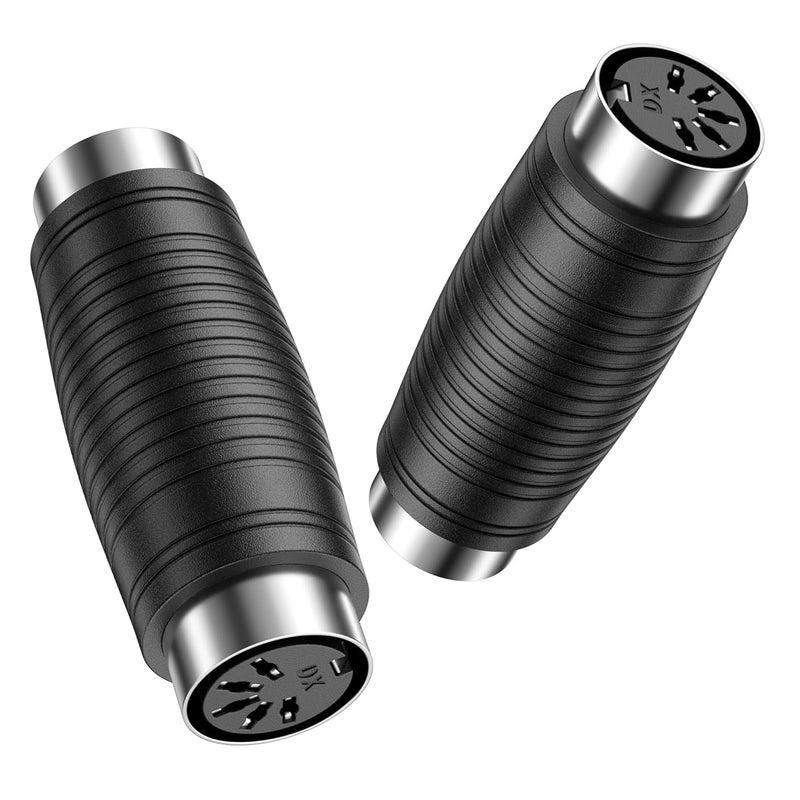CableMatters 2-Pack 5 Pin DIN MIDI Coupler Gender Changer (MIDI Extender Adapter) - Image 1