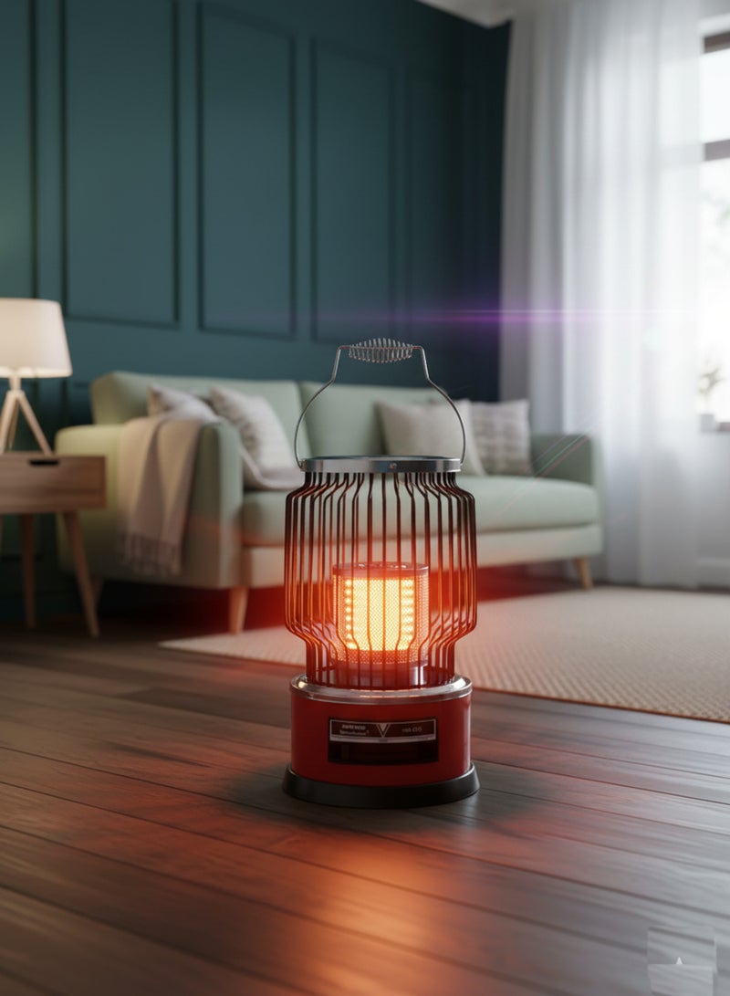 Home Master Home Electric Heater 2000W – Elegant Vertical Round Design – Adjustable Temperature Control – Fast and Safe Heating with Balanced Heat Distribution and Durable Body for Ideal Home Warmth in Winter – Model HM-2670 - Image 4