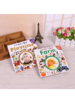 جوي آند ليرن Joy & Learn Little Hide and Seek Playtime، كتاب لوحي تعليمي للأعمار من 0 إلى 5 سنوات، 16 صفحة  - Image 2