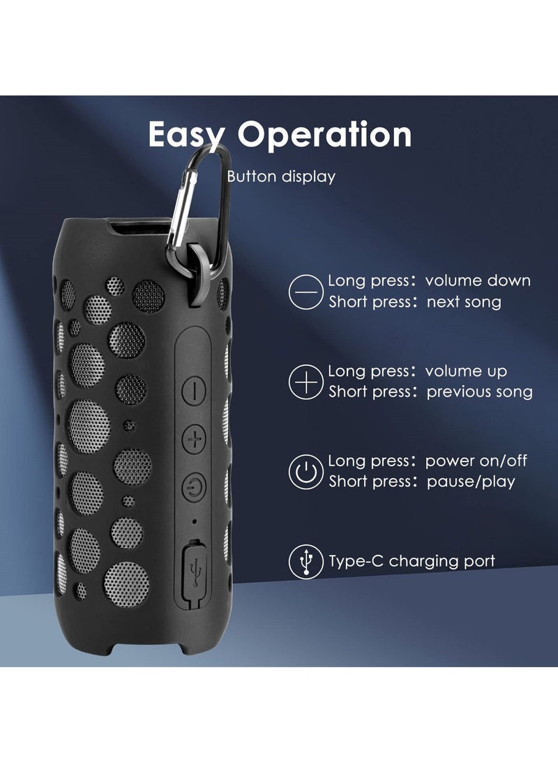2-in-1 Bluetooth Speaker and Earphones Set, 15W Stereo Sound, IPX5 Waterproof, Latest Bluetooth 5.3, with RGB Lights, Ideal for Parties, Beach, Camping - Image 2