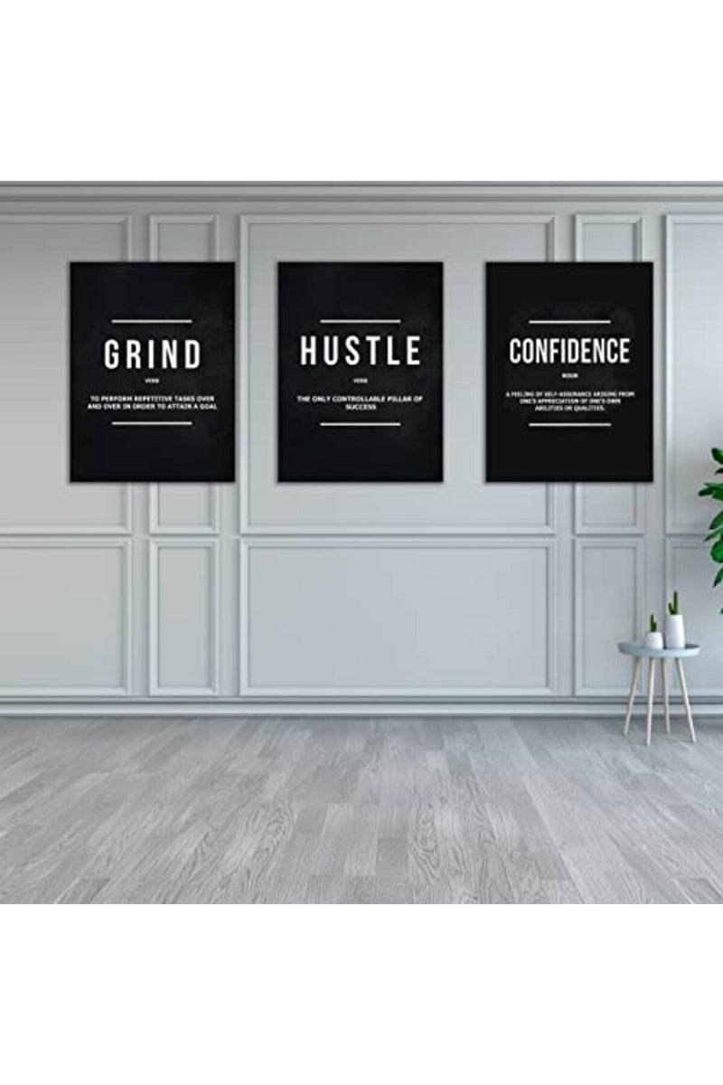 Yetaryy Motivational Wall Art Canvas Set - Image 2