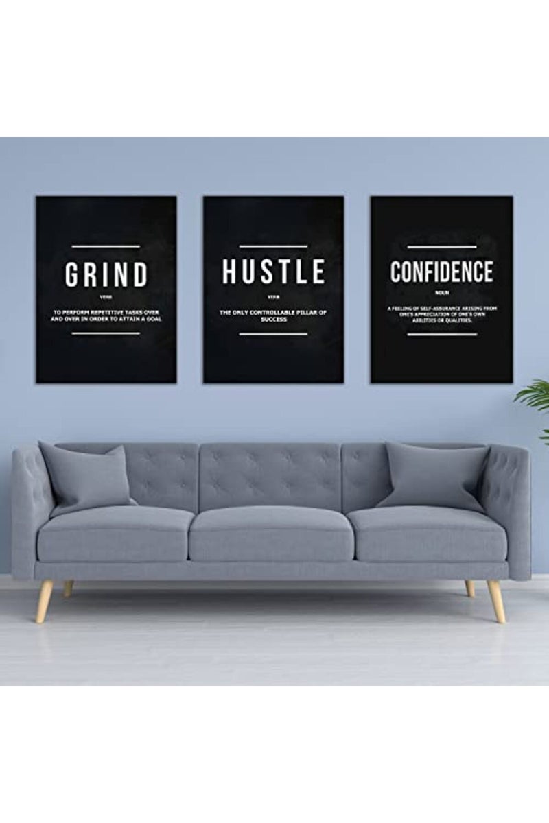 Yetaryy Motivational Wall Art Canvas Set - Image 3