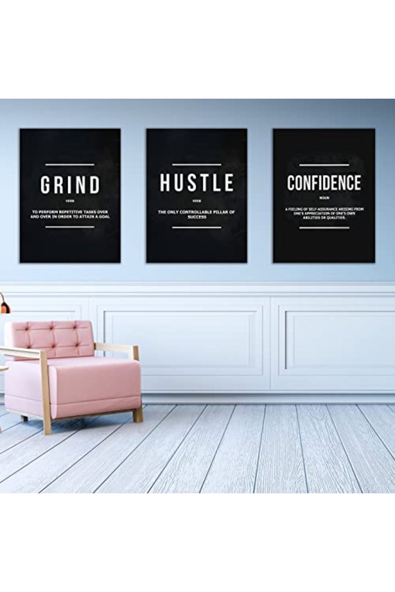 Yetaryy Motivational Wall Art Canvas Set - Image 4
