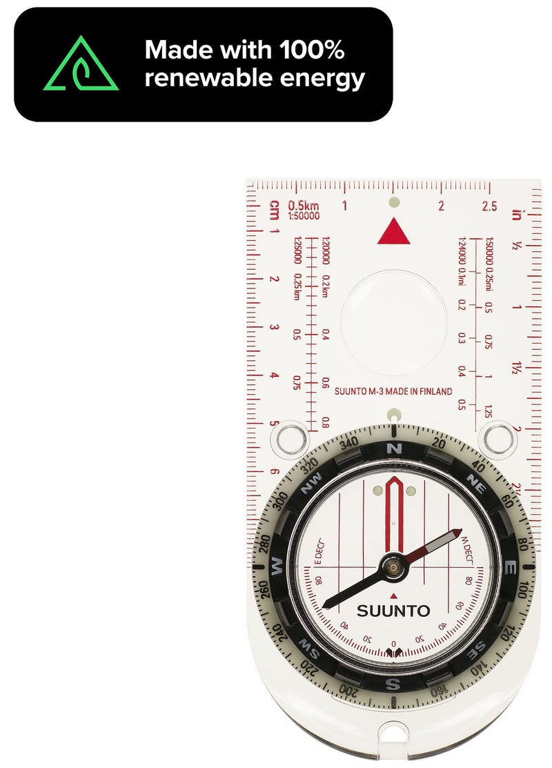 SUUNTO M-3 NH Compass, Advanced Features for Navigation, Luminecent Markings for Use in Low Light - Image 3