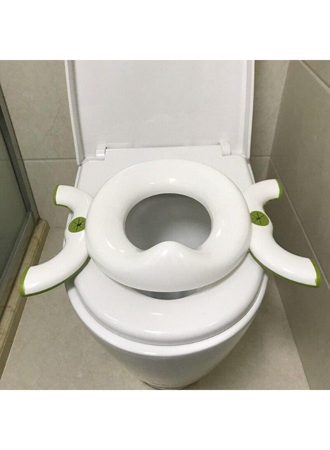 2-in-1 Portable Foldable Travel Potty for Toddlers – Kids Training Potty & Toilet Seat Reducer with Disposable Bag Support, Lightweight Compact Portable Potty, Non-Slip Design Fits Most Toilets for Home, Car, Travel & Outdoor Use - Image 5