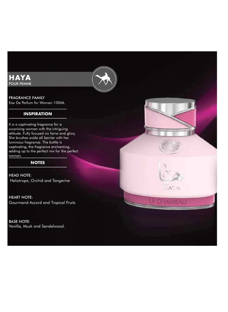 LE CHAMEAU - HAYa EDP For Women 100ml - Image 1