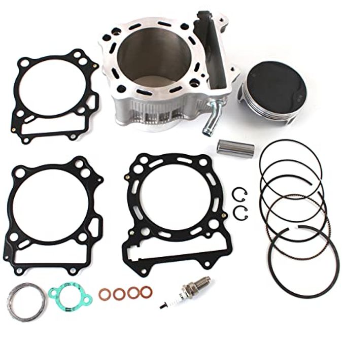 Daysyore Cylinder Piston Gaskets Top End Rebuild Kit Fits for 2003-2014 Suzuki LTZ400 LTZ 400, DR-Z400 2000-2015, for Kawasaki KFX400 2003-2006 Motorcycle Engine Aftermarket Part - Image 3