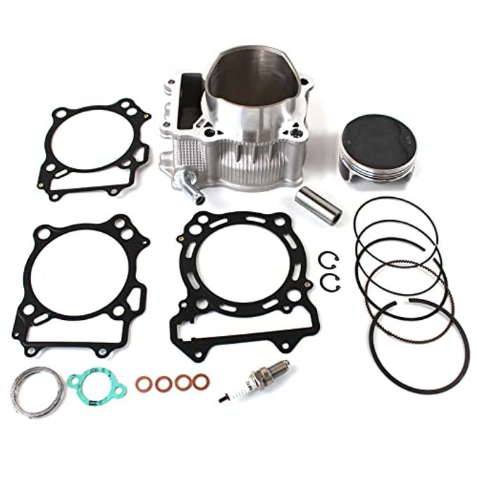 Daysyore Cylinder Piston Gaskets Top End Rebuild Kit Fits for 2003-2014 Suzuki LTZ400 LTZ 400, DR-Z400 2000-2015, for Kawasaki KFX400 2003-2006 Motorcycle Engine Aftermarket Part - Image 2