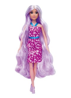 Mira Mira Fashion Hair Dressing Doll – 11.5” Styling Doll with Extra-Long Blonde Hair & Hairdressing Accessories – Fun & Fancy Hair Playset  - Image 2