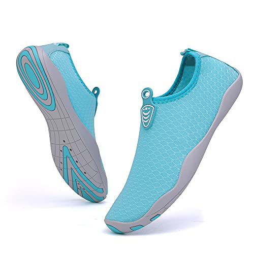 Vsufim Quick-Dry Water Sports Barefoot Shoes Aqua Socks for Swim Beach Pool Surf Yoga for Women Men (6.5 Women/5.5 Men) - Image 1