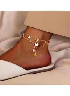 Stainless Steel Gold Plated Anklet