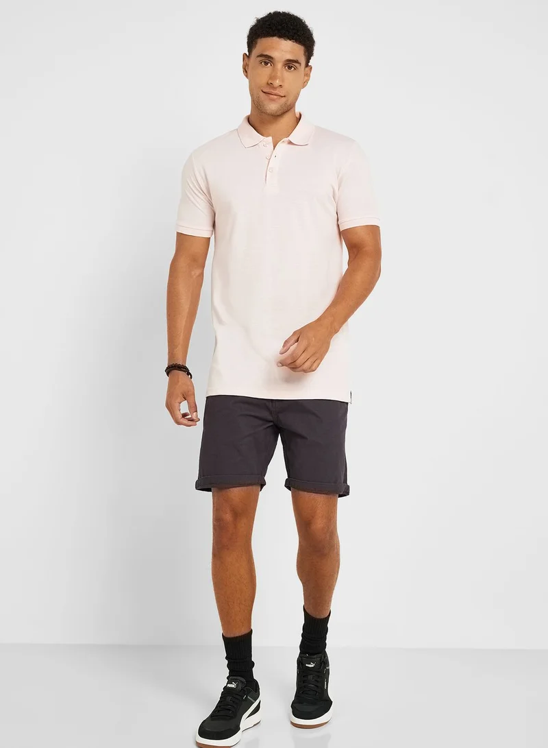 BRAVE SOUL Mens Polo Shirt