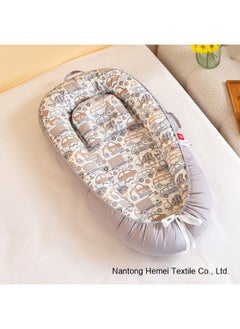 Generic Portable Baby Nest Bed - Removable and Washable Anti-Pressure Crib 