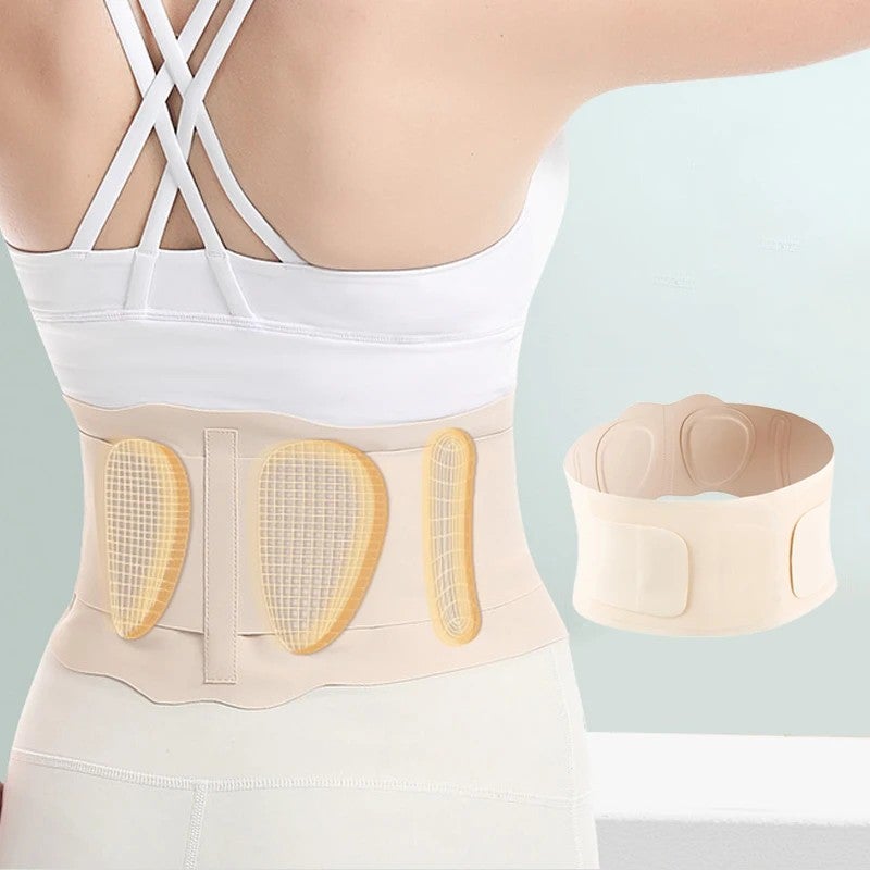 Bluejw Latest Tummy Control Adjustable Lumbar Support Healthcare Elastic Waist Brace Waist Trimmer Trainer Belt for Women Men - Waist Trimmers - Image 3